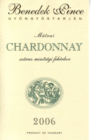 Mátrai Chardonnay