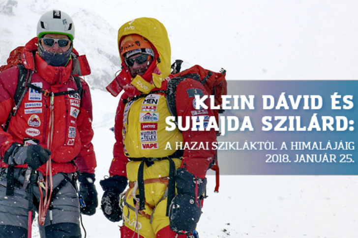 Klein Dávid és Suhajda Szilárd: a hazai szikláktól a Himalájáig