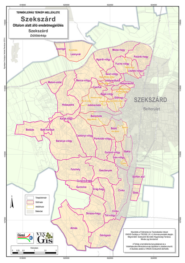 Legendás dűlők Magyarországon