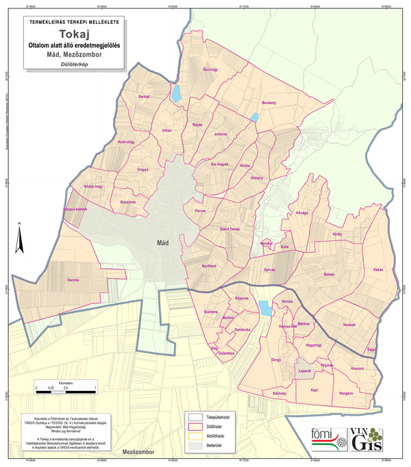 Legendás dűlők Magyarországon