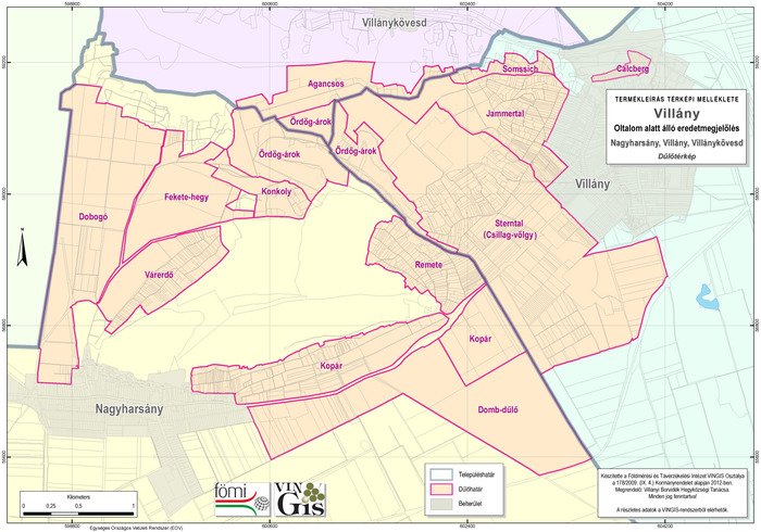 Legendás dűlők Magyarországon