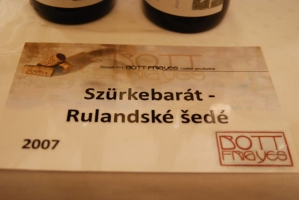 Bott Frigyes kóstoló Komáromban