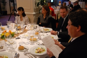 Gálaebéd Konyári János tiszteletére