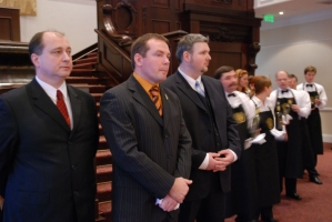 Gálaebéd Konyári János tiszteletére