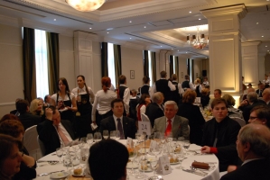 Gálaebéd Konyári János tiszteletére