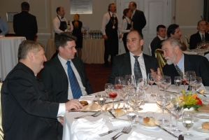 Gálaebéd Konyári János tiszteletére