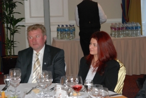 Gálaebéd Konyári János tiszteletére