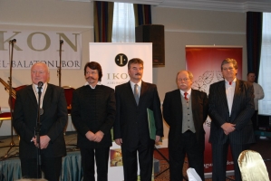 Gálaebéd Konyári János tiszteletére