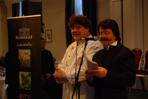 Gálaebéd Konyári János tiszteletére