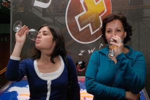 Zwack borok ízlelőjén