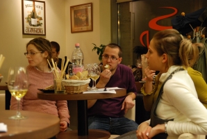 St. Andrea borokat  kóstoltunk