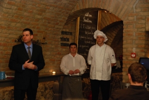 Sauska borvacsora a Symbolban