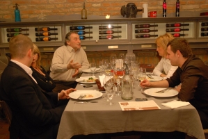 Sauska borvacsora a Symbolban