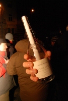 Demonstratív koccintás Tokajért