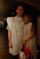 Szőlőfürt lufiból