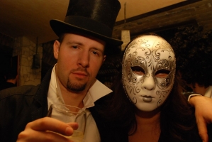 Szőlőfürt lufiból