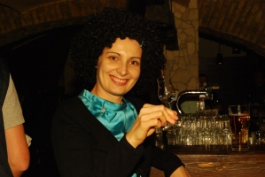 Szőlőfürt lufiból