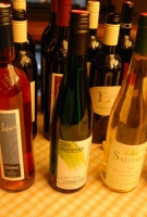 Osztrák borokat kóstoltunk