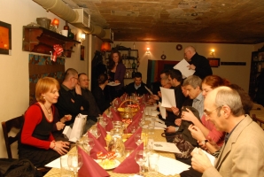 Osztrák borokat kóstoltunk