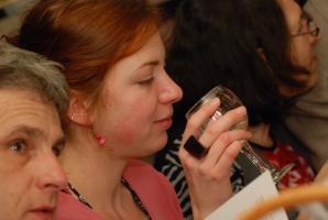 Osztrák borokat kóstoltunk