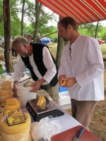 Képek egy Balaton parti piacról