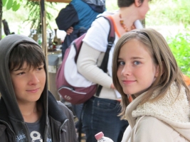 Képek egy Balaton parti piacról