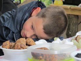 Képek egy Balaton parti piacról