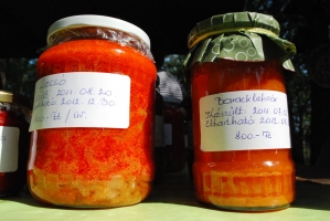 Liliomkert néhány nappal az ősz kezdete előtt