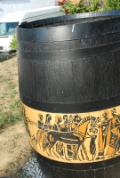 Művészi hordók a Vylyannál