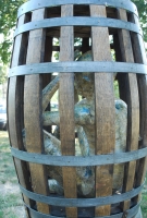 Művészi hordók a Vylyannál