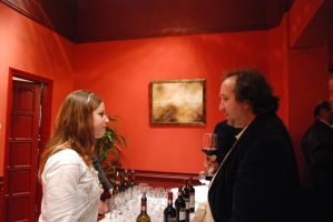 Závada Pál felolvasóestje Vylyan borokkal