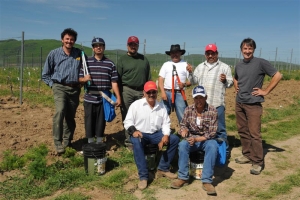 Mexikóiak dolgoztak Eger „szent hegyén”