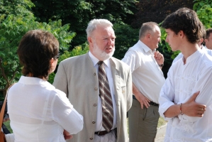 Emléktábla avatás a Bormustra zárónapján