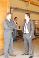 Emléktábla avatás a Bormustra zárónapján