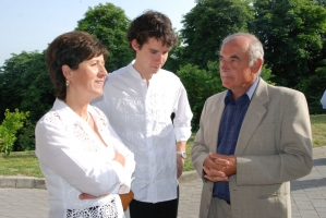 Emléktábla avatás a Bormustra zárónapján