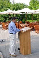 Emléktábla avatás a Bormustra zárónapján