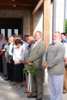 Emléktábla avatás a Bormustra zárónapján