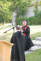 Emléktábla avatás a Bormustra zárónapján