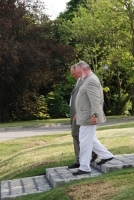 Emléktábla avatás a Bormustra zárónapján