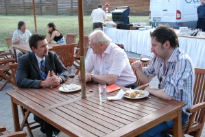 Emléktábla avatás a Bormustra zárónapján