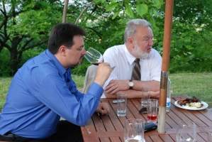 Emléktábla avatás a Bormustra zárónapján