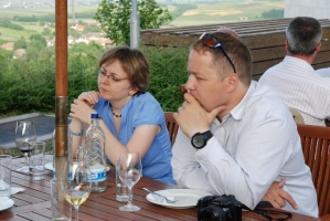 Emléktábla avatás a Bormustra zárónapján