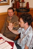 Tóth Sándor borainak kóstolója