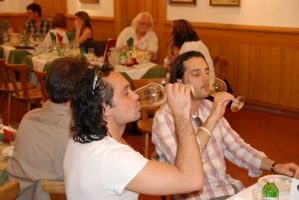 Tóth Sándor borainak kóstolója