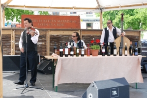 Képek az első szombathelyi Borfaluból