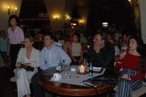 A Cafe Martinelli megnyitóján