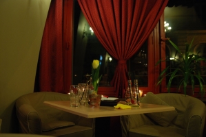 A Cafe Martinelli megnyitóján