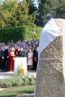 Gál Tibor emlékszobrot avattak