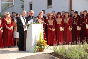 Gál Tibor emlékszobrot avattak