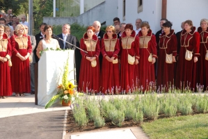 Gál Tibor emlékszobrot avattak